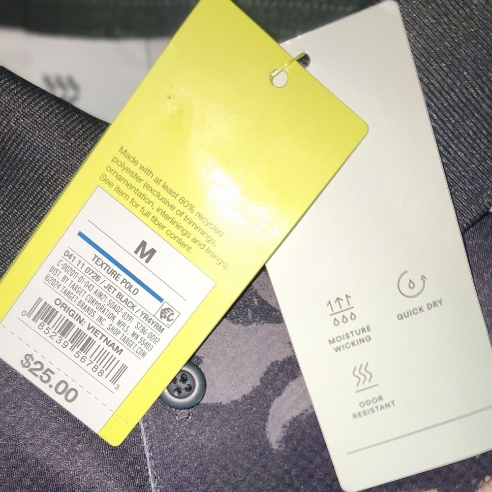 2 Mens Medium Shirts Both NWT - Picture 4 of 5